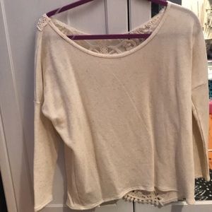 Ivory sweater